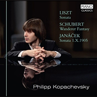 Liszt, Schubert, Janáček