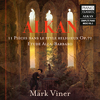 Alkan: 11 Pièces dans le style religieux, Op.72, Étude Alla-Barbaro