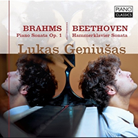 Brahms, Beethoven: Piano Sonata Op.1 • Hammerklavier Sonata